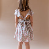 Vestido volante flor Camila