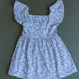 Vestido volante flor Matilde