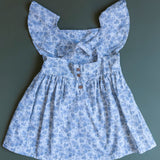 Vestido volante flor Matilde