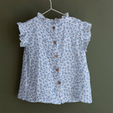 Blusa niña flor mini
