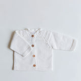 Chaqueta bebé punto IVORY