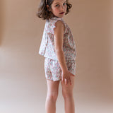 Short niña flor Camila