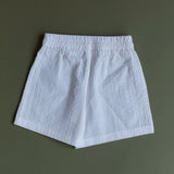 Short niño rayitas blancas