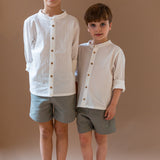 Short niño verde liquen