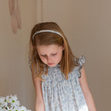 Vestido punto smock flor Matilde