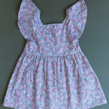 Vestido volante flor Camila