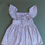Vestido volante flor Camila