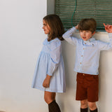 Vestido OXFORD niña